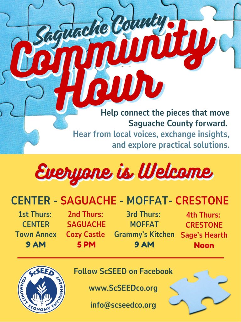 ScSeed Crestone monthly meeting